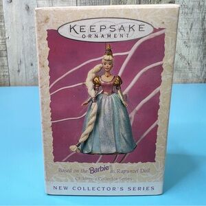 Hallmark 1997 Keepsakes Ornament Based on the Barbie as Rapunzel Doll